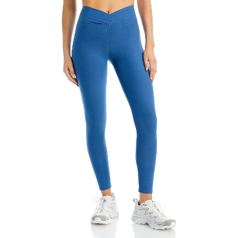 Womens High Rise Legging Athletic Leggings Trendy Black Mesh Leggings