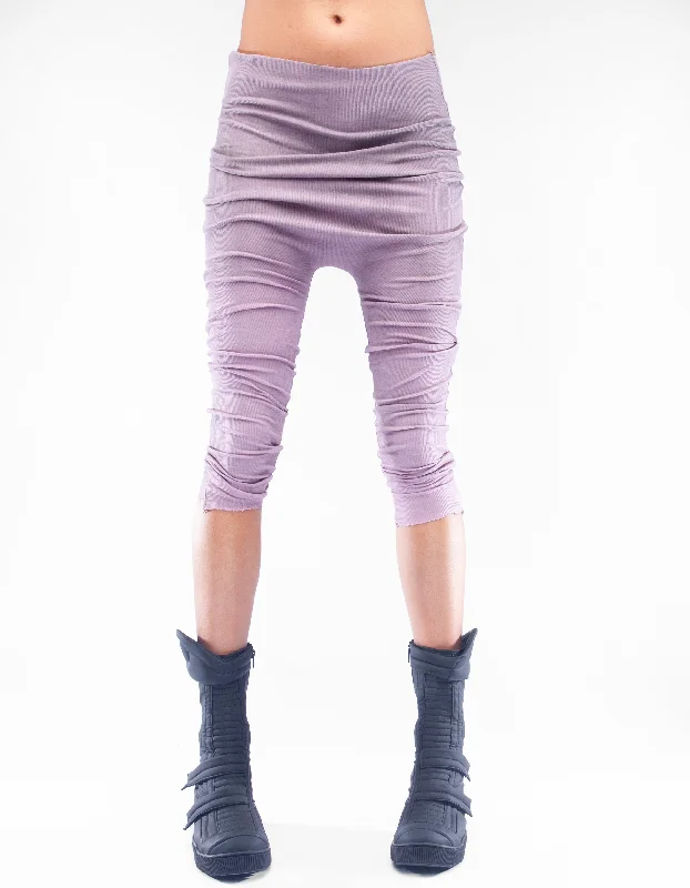 LEGGINGS RIB ORCHID Fashionable Fitted Workout Leggings