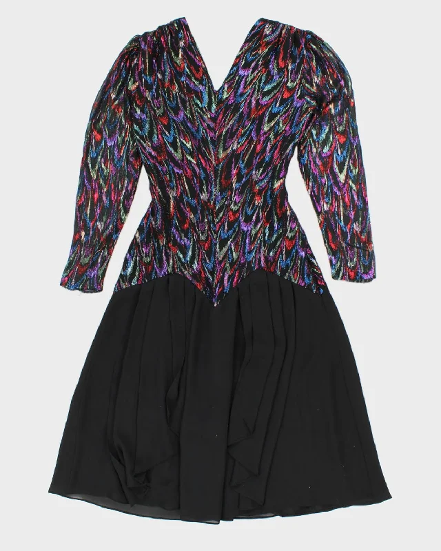 Vintage 80s Nu Mode Glittered Party Dress - M Tunics Cozy soft