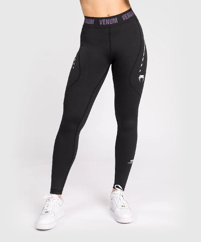Venum Adrenaline Women’s Leggings - Purple Trendy Flared Leggings