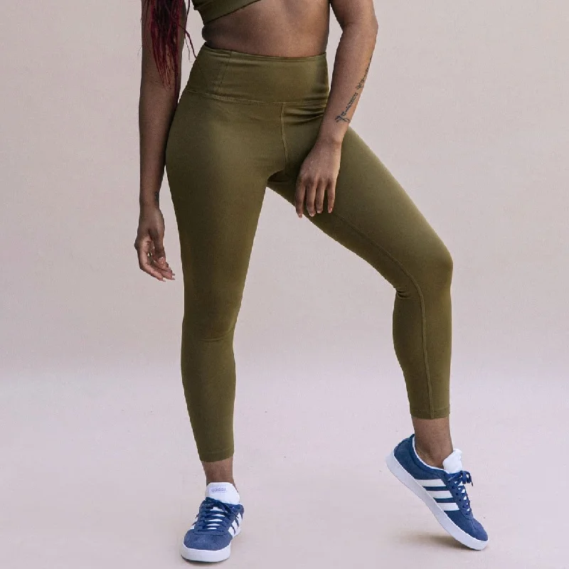 Seamless High Rise Legging (Fern) Stylish Camo Print Leggings