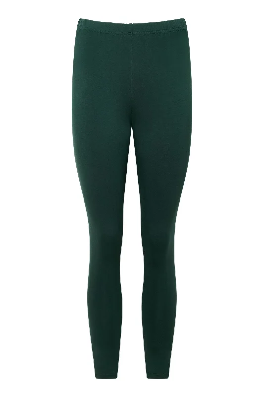 SATO LEGGING - Green Stylish Winter-Ready Leggings