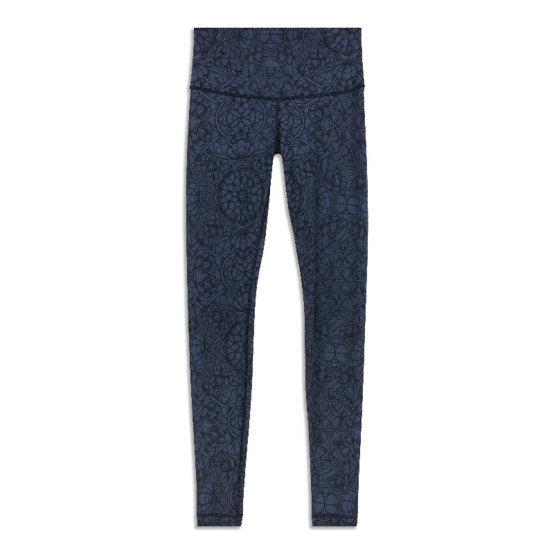 Wunder Under Legging Roll Down - Resale Trendy Digital Print Leggings