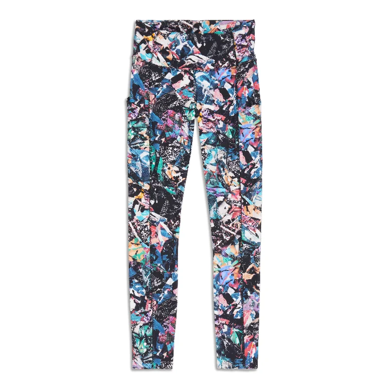 Fast And Free High Rise Legging - Resale Trendy Flared Leggings
