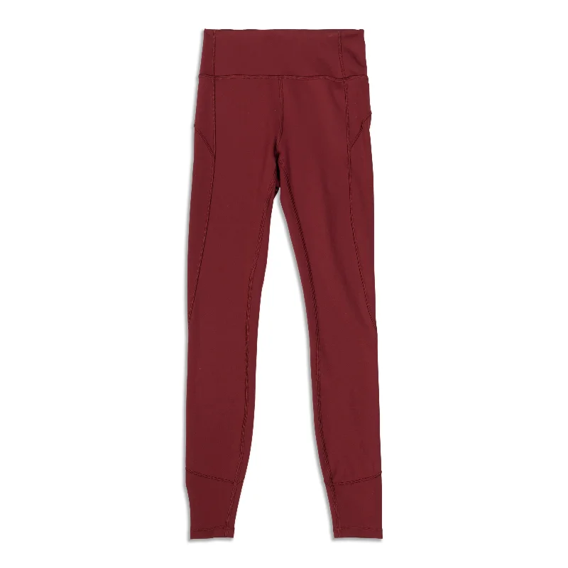 In Movement Legging - Resale Trendy Colorblock Print Leggings