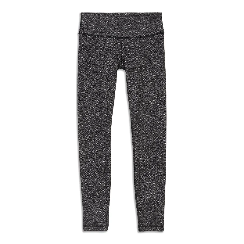 Wunder Under High Rise Legging - Resale Fashionable Embroidered Detail Leggings