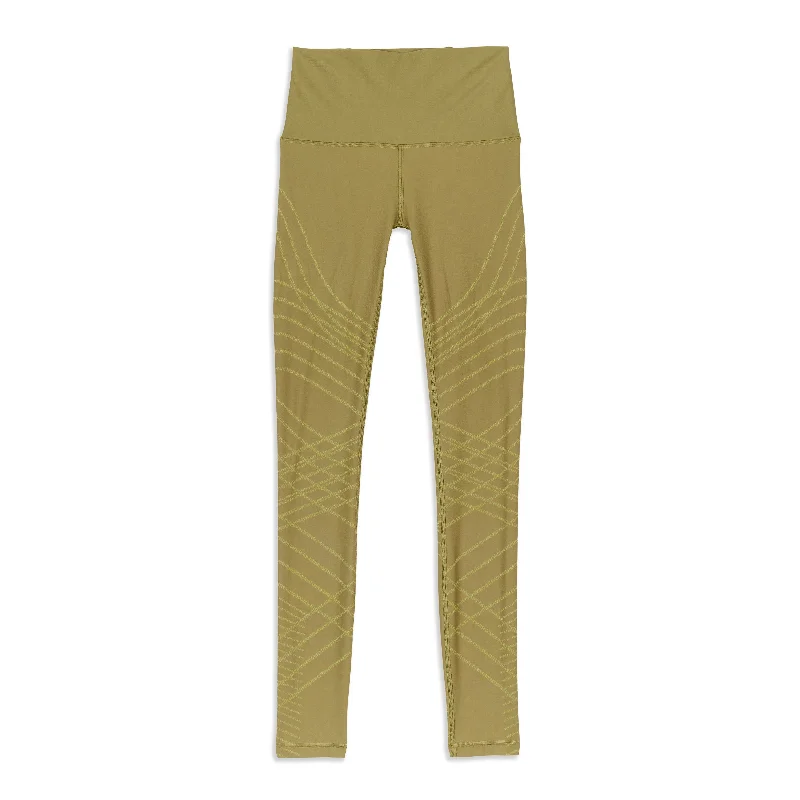 Mapped Out High Rise Legging - Resale Cozy Reflective Detail Leggings