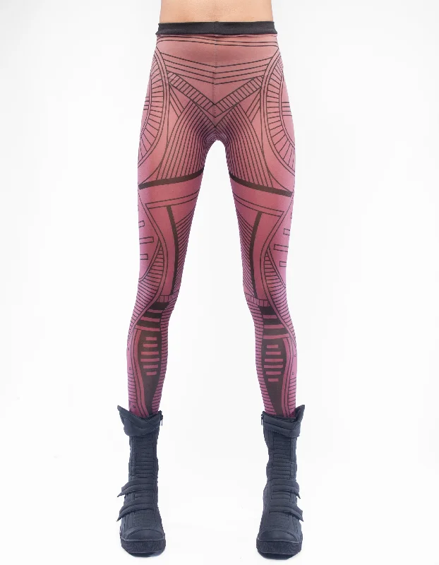 LEGGINGS ORCHID MODULAR Comfortable Bootcut Workout Leggings