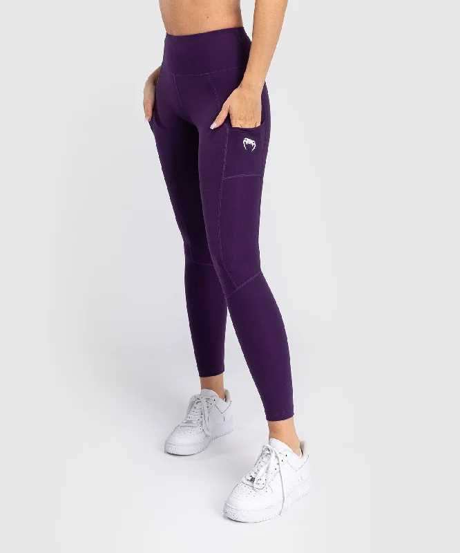 Venum Essential Women's Performance Leggings - Deep Purple Stylish Lightweight Leggings