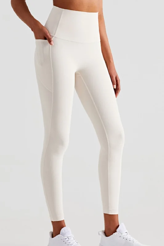 Soft and Breathable High-Waisted Yoga Leggings Trendy Sports Performance Leggings