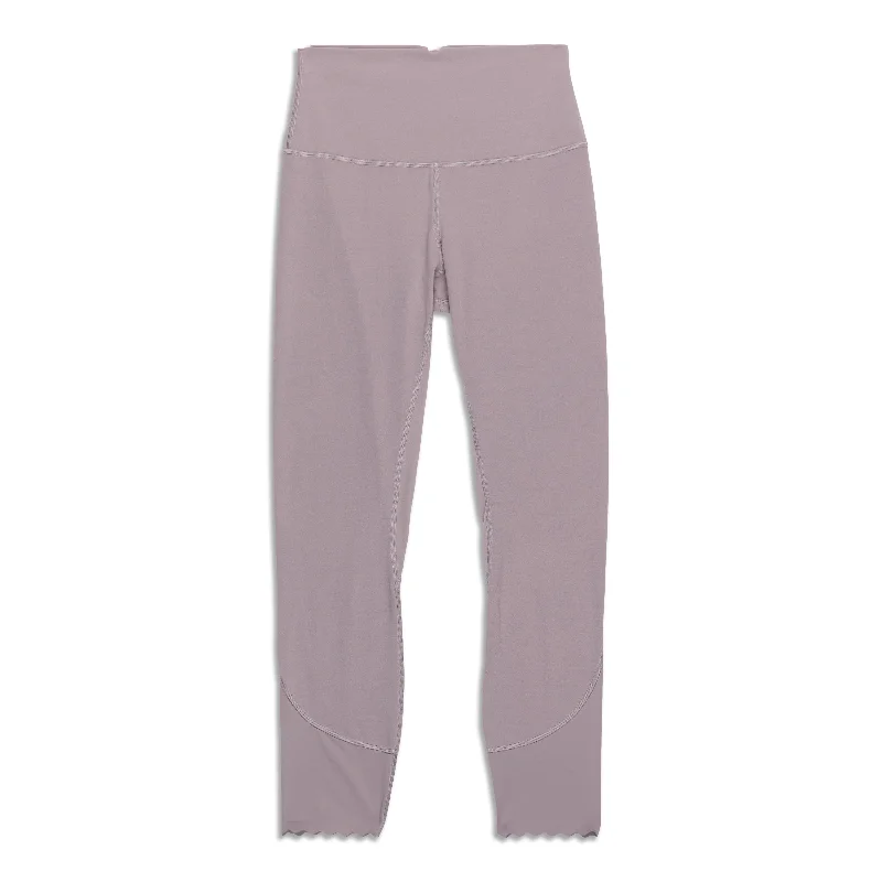 lululemon Align™ High Rise Legging Scallop - Resale Fashionable Fitted Workout Leggings