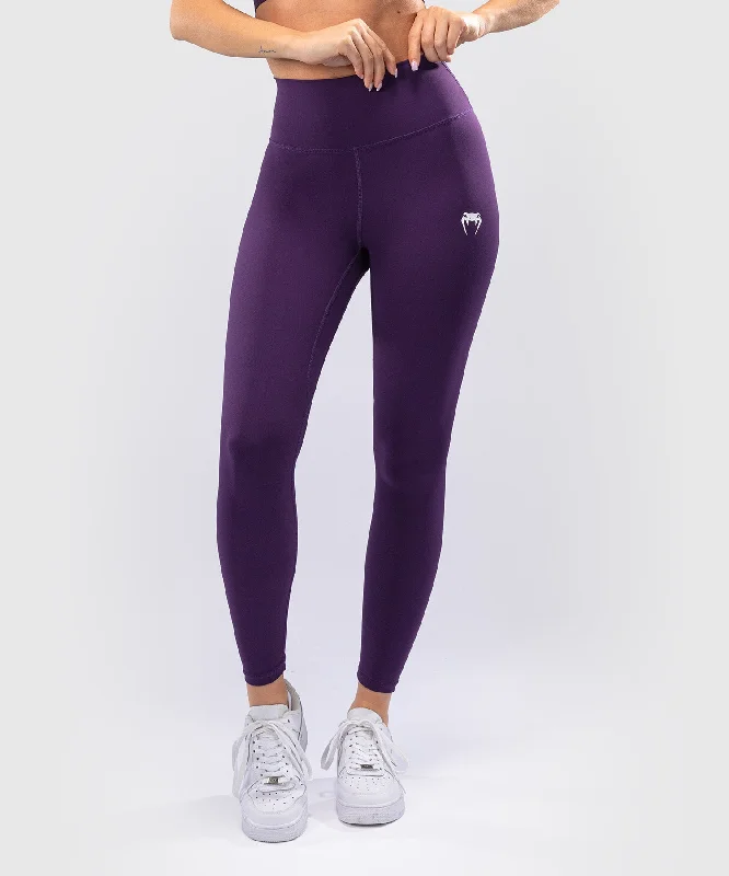 Venum Essential Women's Leggings - Deep Purple Trendy Full-Length Leggings