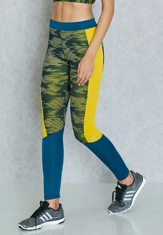 Adidas Techfit Leggings For Women Fashionable Printed Leggings