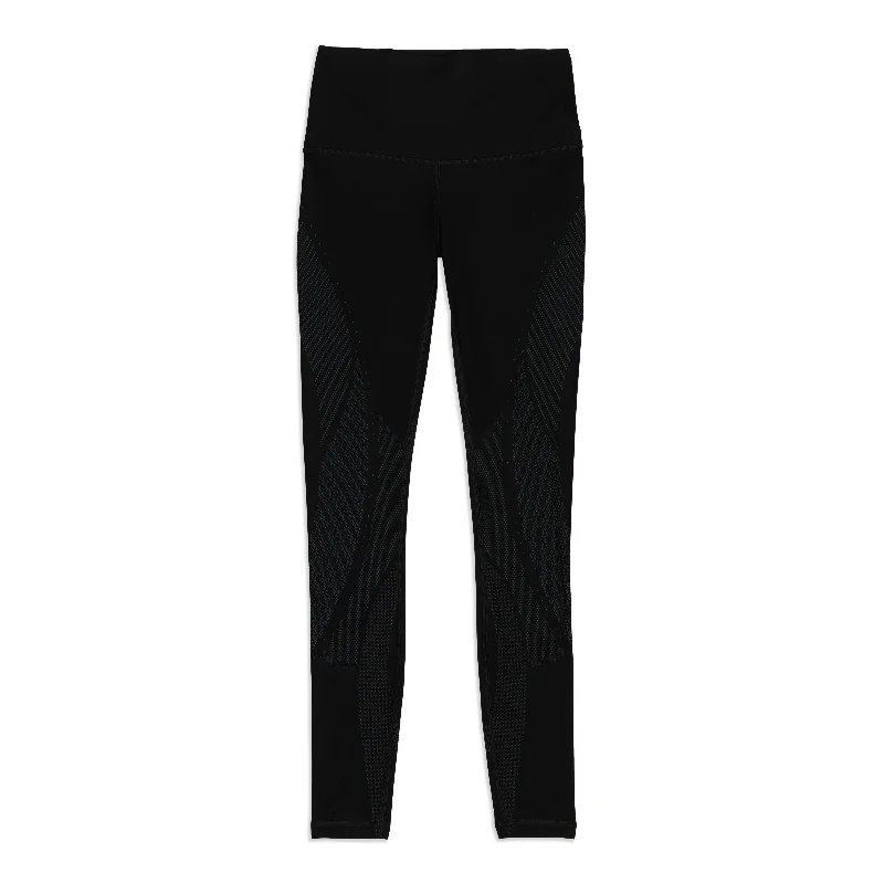 Mapped Out High Rise Legging - Resale Fashionable Solid Color Tights
