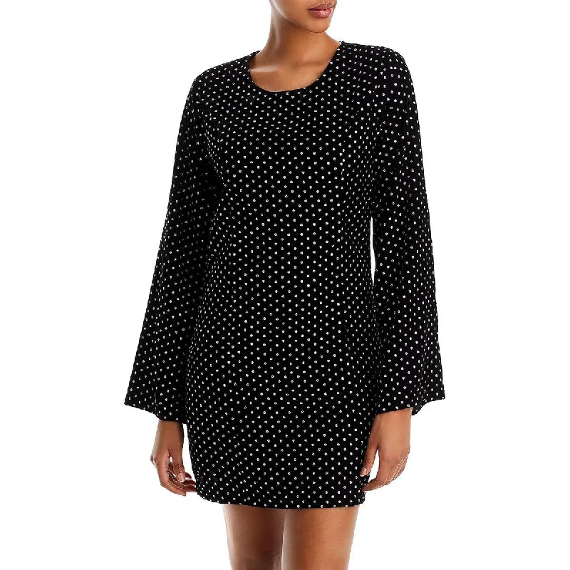 Womens Velvet Metallic Cocktail and Party Dress Tunics Timeless classic