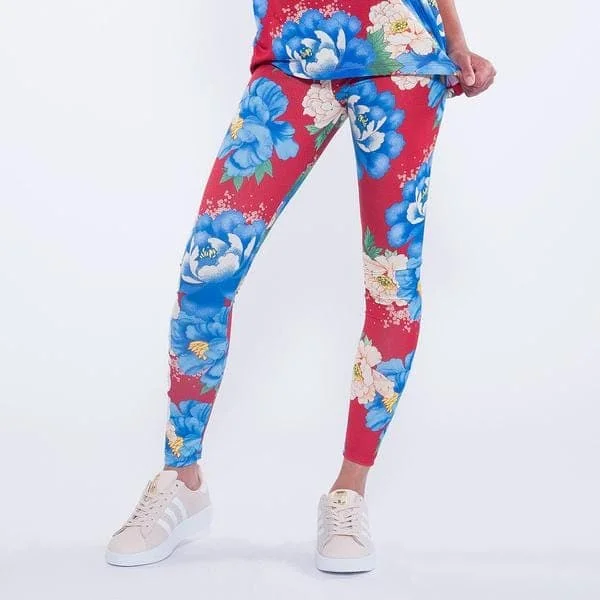 Adidas Originals Linear Leggings Chic Velvet Soft Leggings