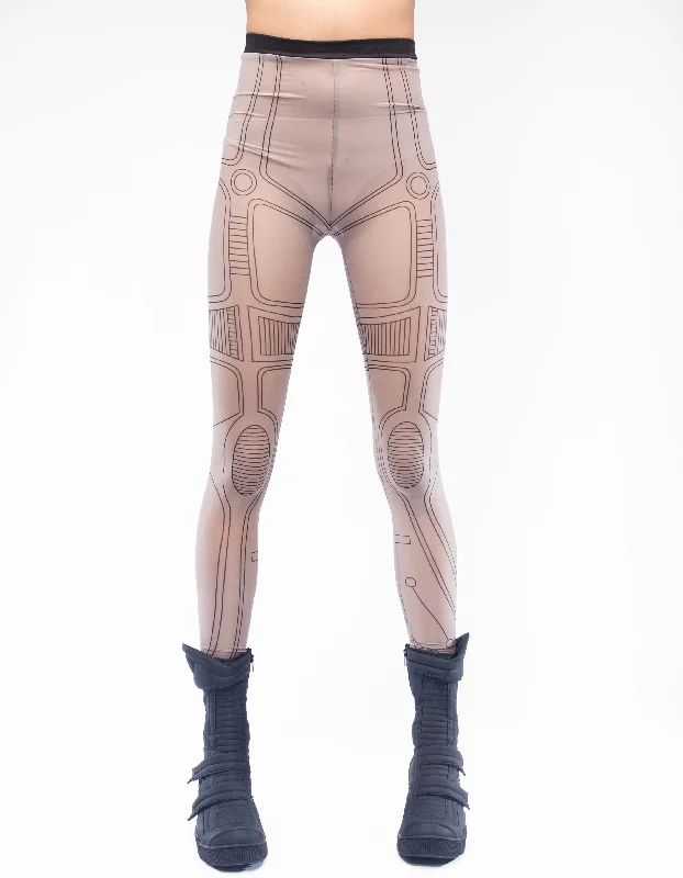 LEGGINGS SPACE MODULAR Stylish Capri Leggings