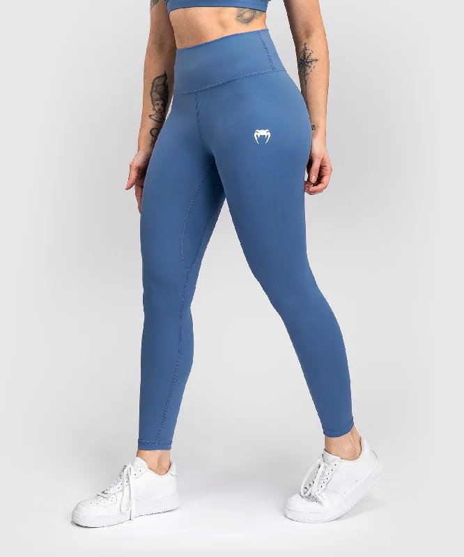 Venum Essential Women's Leggings - Storm Blue Stylish High-Waisted Leggings