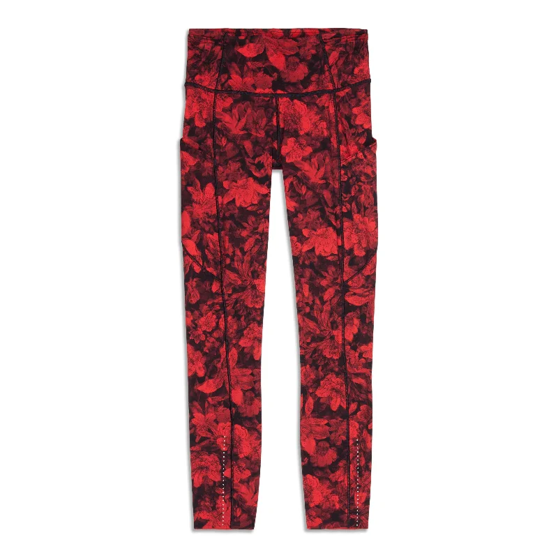 Fast And Free High Rise Legging - Resale Fashionable Minimal Active Leggings