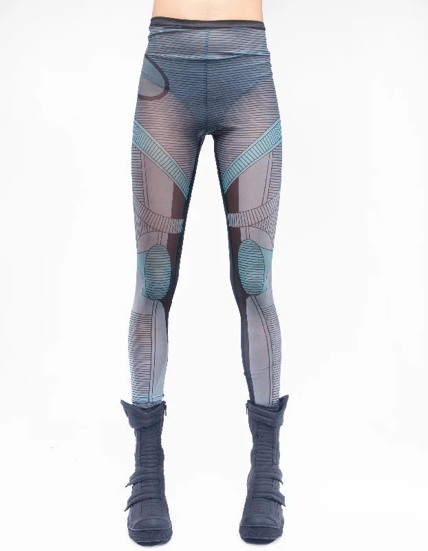 LEGGINGS SOURCE MODULAR Trendy High-Compression Leggings