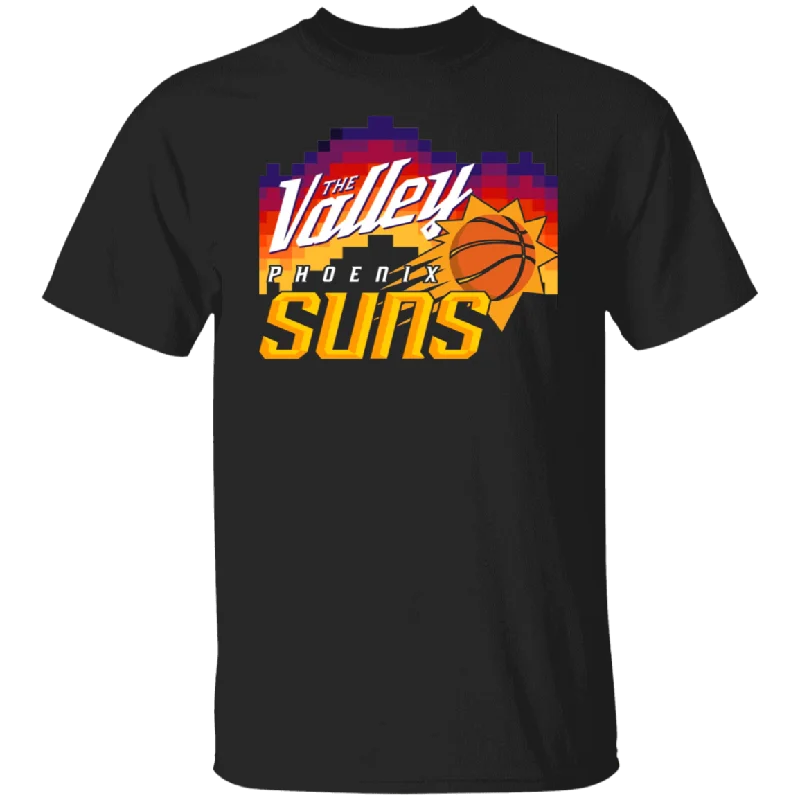 Basketball Sport Shirt Phoenixes Suns Maillot The Valley Funny Basketball Sport Player Lover T-Shirt Thin T-Shirt Open Front Quick Dry
