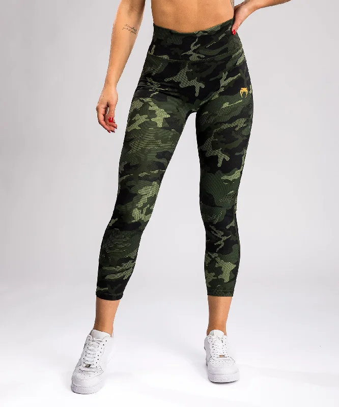 Venum x Sophia Rose Women’s 7/8 Leggings - Forest Camo Fashionable Moisture-Wicking Leggings