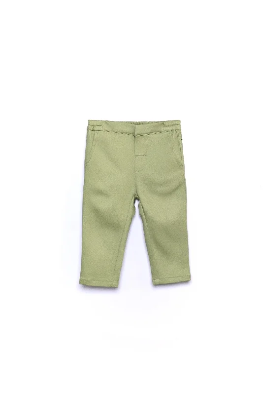 The Perfect Babies Slim Fit Pants - Lawn Green Cozy Maternity Pants