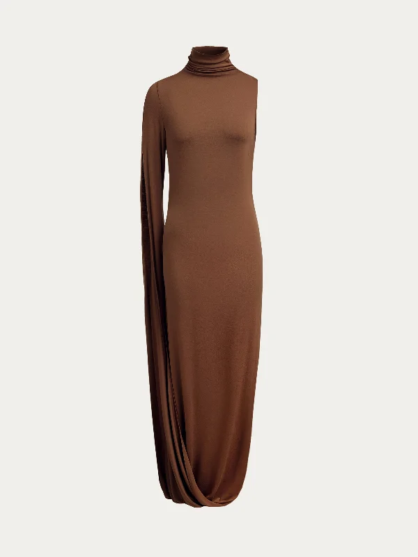 Draped modal-silk dress Tunics Timeless classic