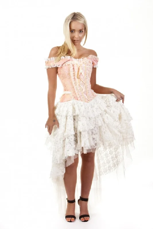 Burleska Ophelie Dress Baby Pink Tunics Fashionable chic