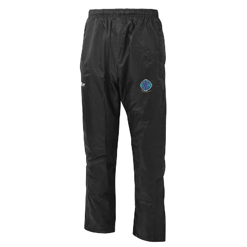 Mc Keever Naomh Eoin CLG Core 22 Rain Pants - Adult - Black Casual Plaid Pants