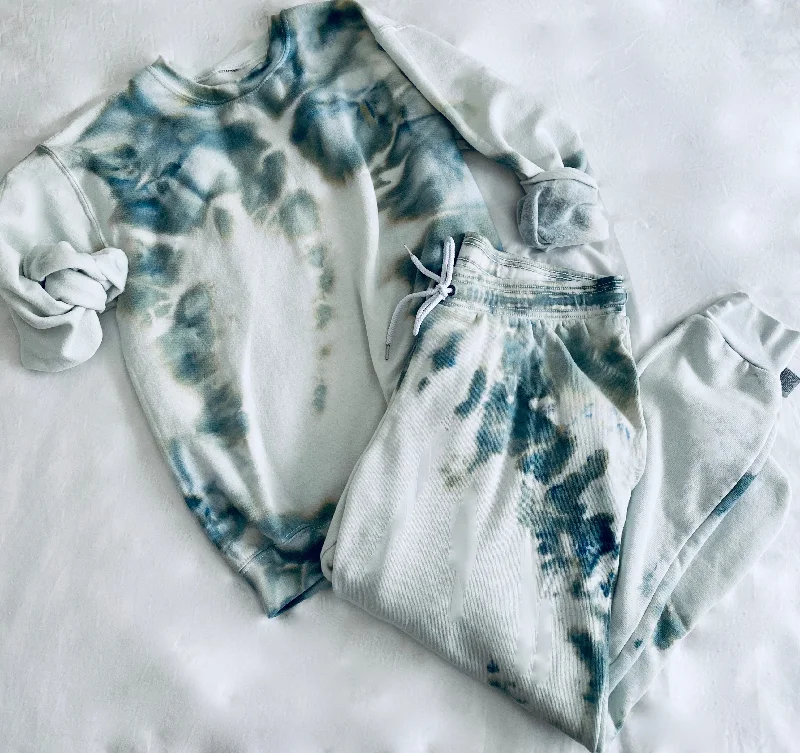 Jade Watercolor Sweatshirt Hoodie with Print Artistic Unique