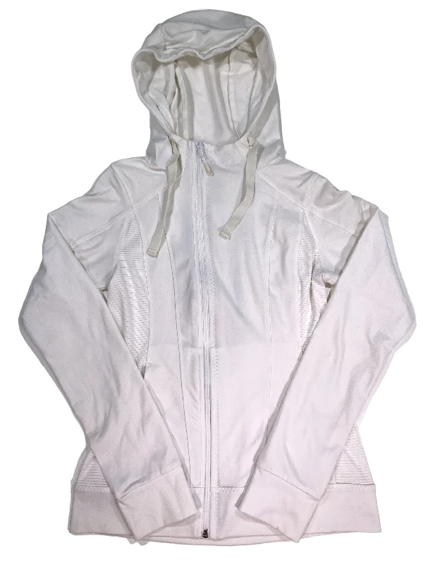 Womens Tailored Running Hoodie Hoodie with Hem Ribbing Snug Secure