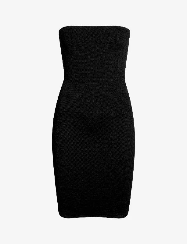 Tube Knit Skirt/Dress Square Neckline Feminine