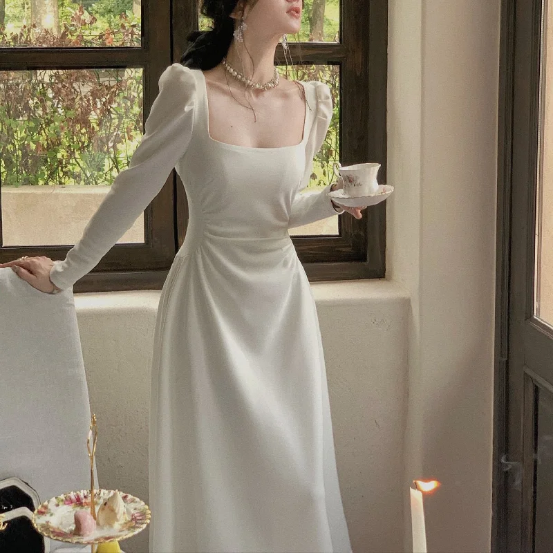 sleeve white long