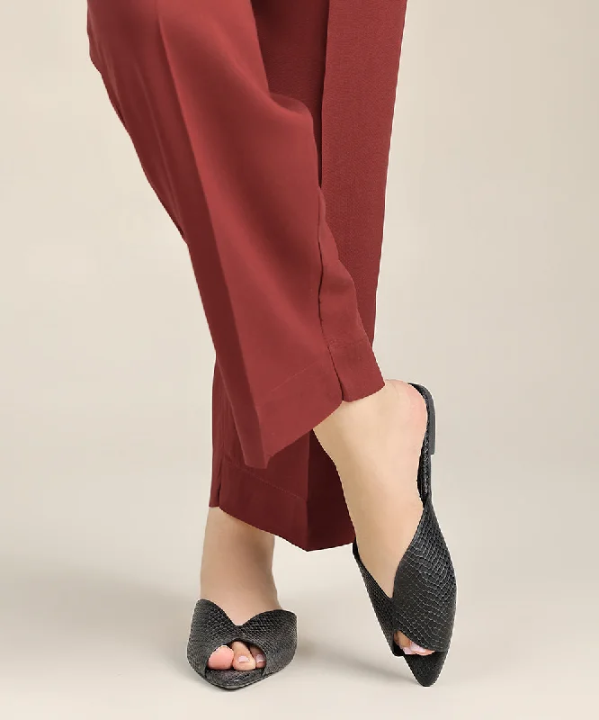 Linen Straight Pants Trendy Printed Leggings