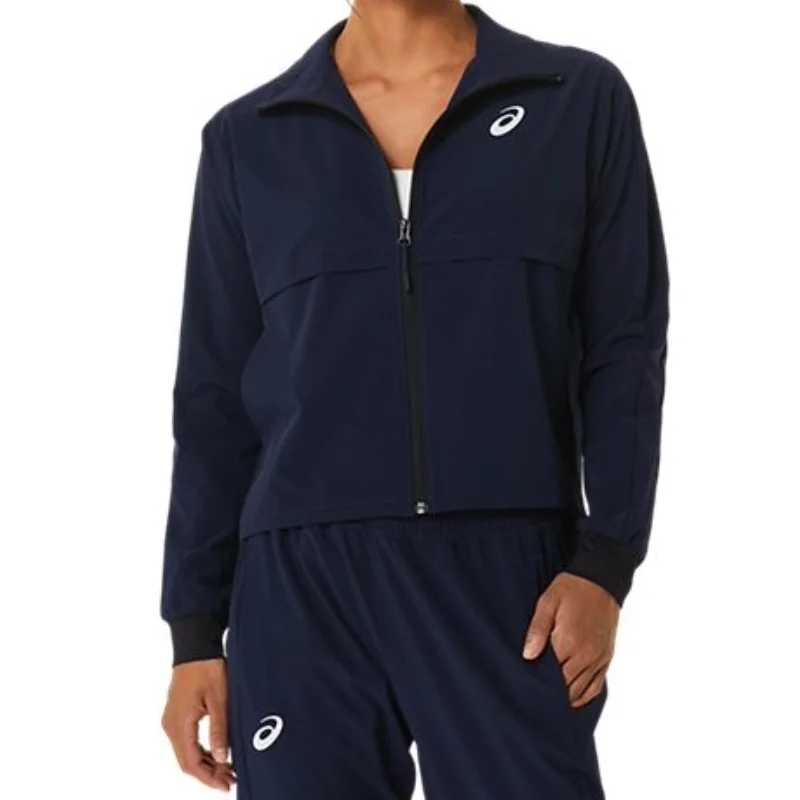 Asics Women Match Jacket - Midnight Faux Fur Jacket Real Fur Jacket Shearling Jacket