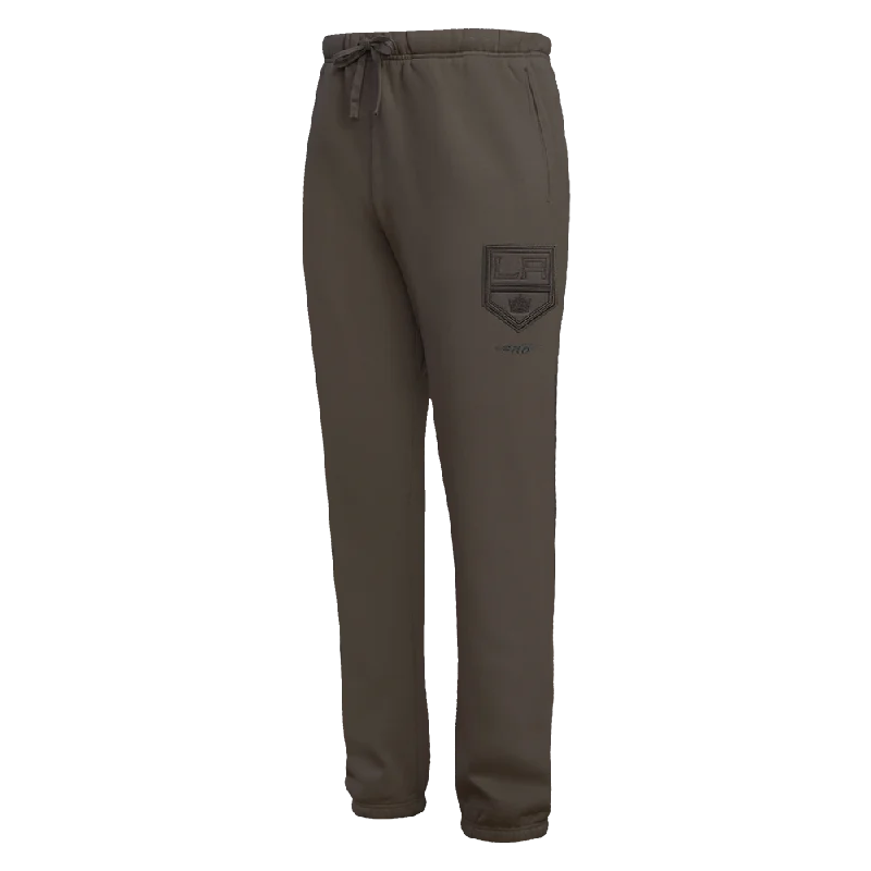 PANTS NHL LOS ANGELES KINGS NEUTRAL Elegant High-Waist Pants