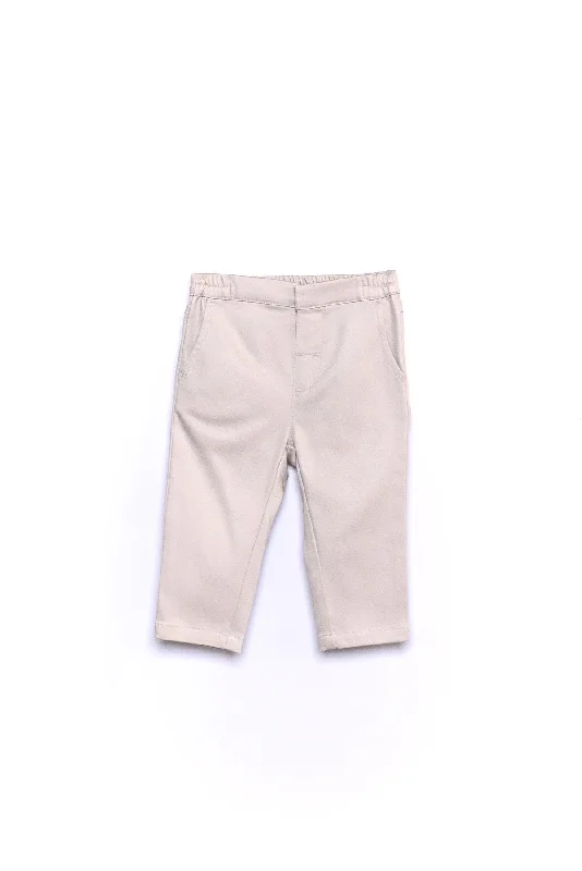 The Perfect Babies Slim Fit Pants - Champagne Elegant High-Waist Pants