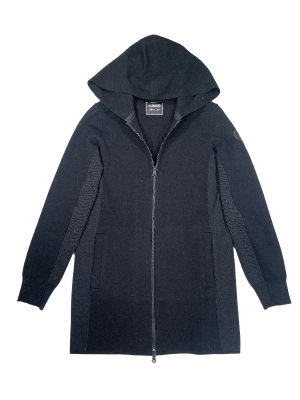 Ze-Knit ZE-K306 Wool-Blend Hoodie Oversized Hoodie Comfort Casual
