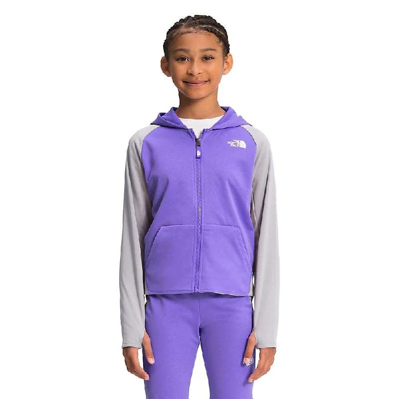 The North Face Girls' Winter Warm Full Zip Hoodie Hoodie with Pocket Utility Practical