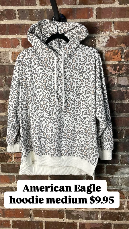 American Eagle hoodie Hooded Sweatshirt Casual Wear Street Style