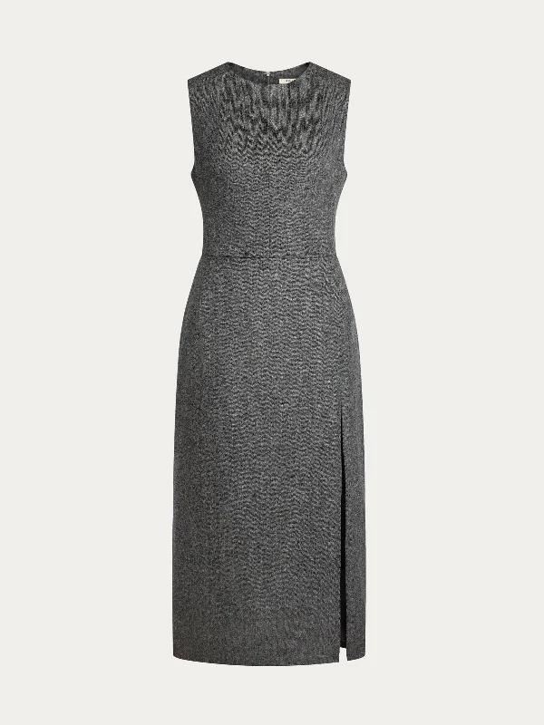 Wool-cashmere dress Casual Short Summer