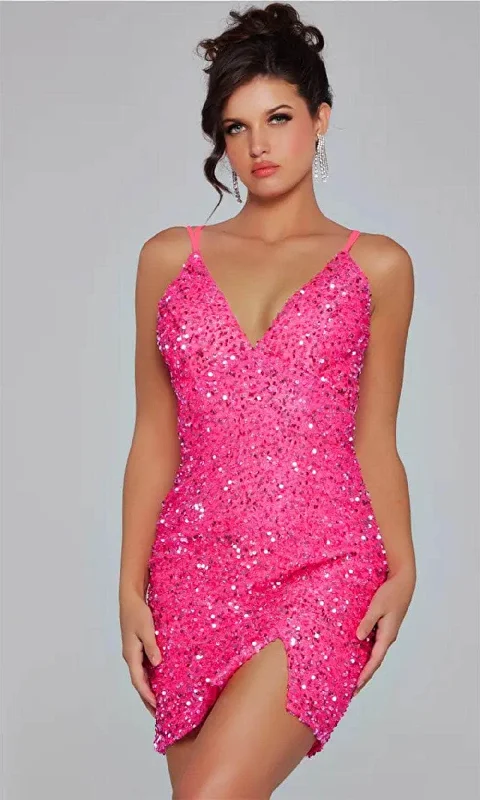 Jovani 39630 - Fitted Sequin Cocktail Dress Tunics Trousers formal
