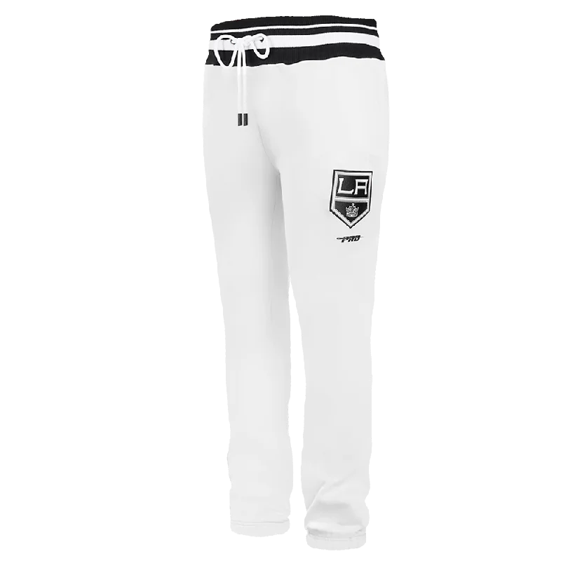 PANTS NHL LOS ANGELES KINGS SCRIPT TAIL Chic Black Leggings