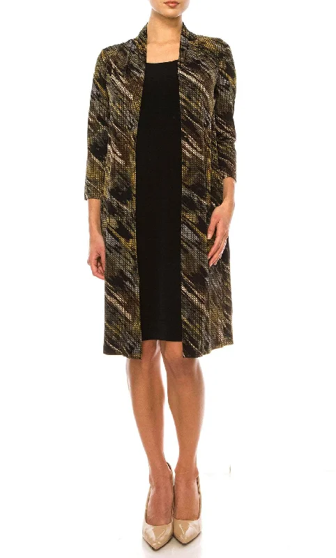 Connected Apparel TGL70975 - Faux Boat Neck Dress Tunics Fall fleece