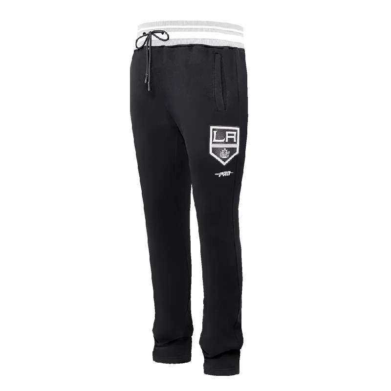 PANTS NHL LOS ANGELES KINGS SCRIPT TAIL Comfortable Denim Trousers