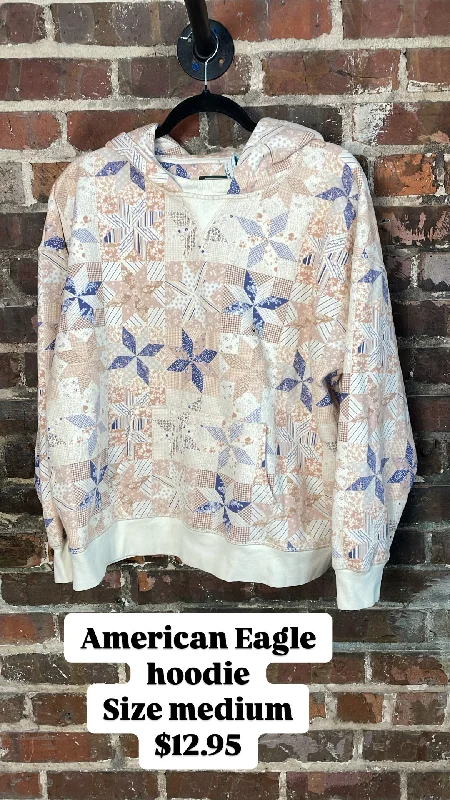 American Eagle hoodie Hoodie with Turtle Neck Cozy Winter