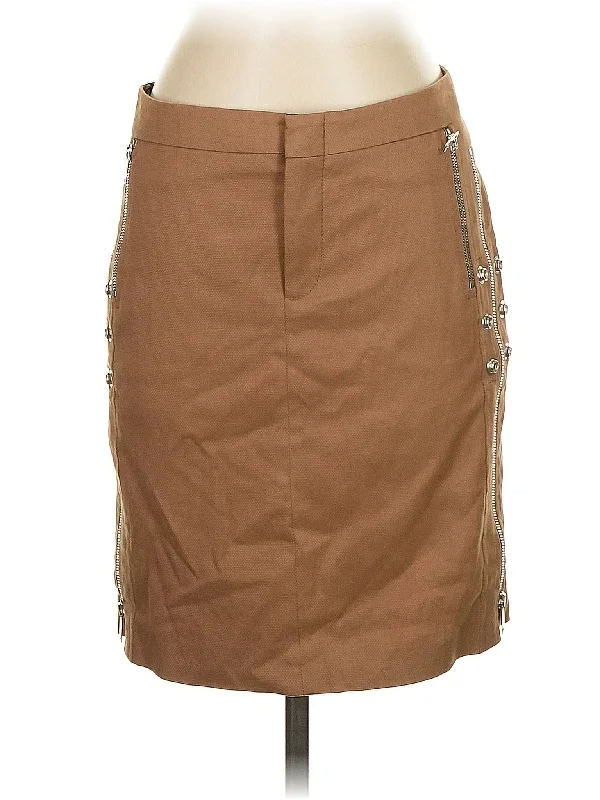 Casual Skirt linen skirt airy