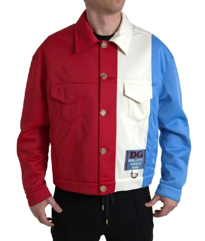 Multicolor Polyester Collar Short Jacket Cotton Fabric Linen Fabric Terry Fabric