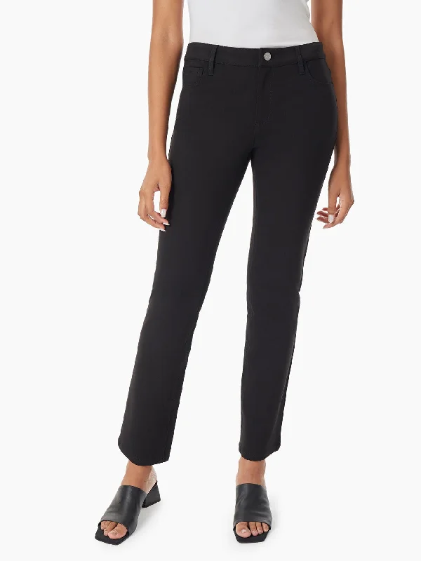 Lexington Modern Compression Straight Leg Pants Stylish Paperbag Waist Pants